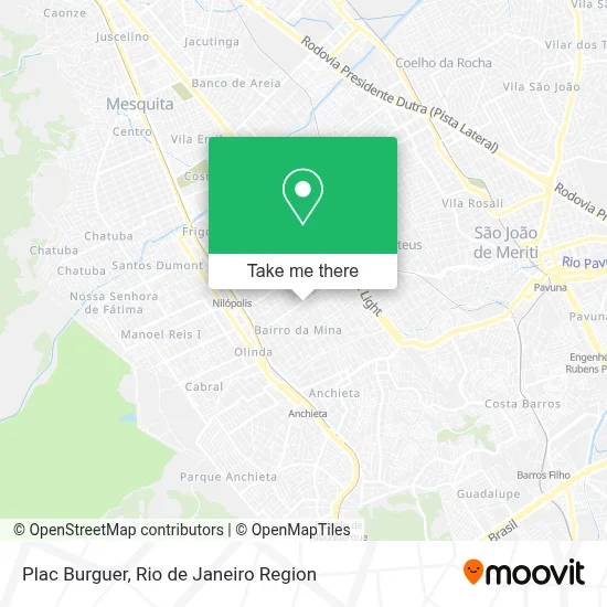Plac Burguer map