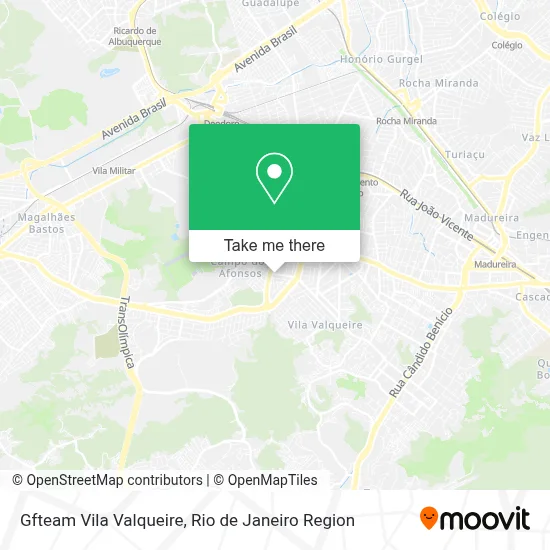 Gfteam Vila Valqueire map