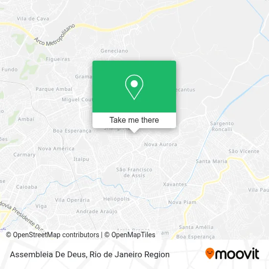 Assembleia De Deus map