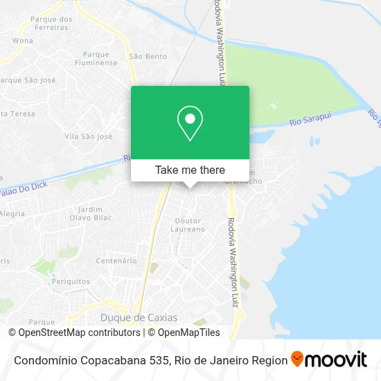 Condomínio Copacabana 535 map