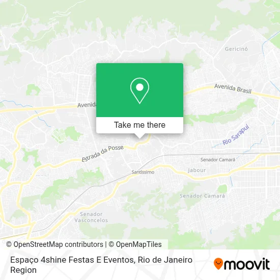 Espaço 4shine Festas E Eventos map