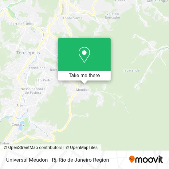 Universal Meudon - Rj map