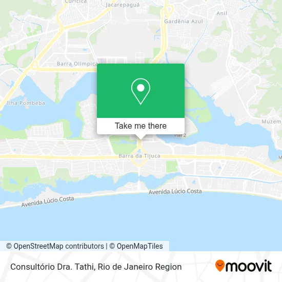 Consultório Dra. Tathi map