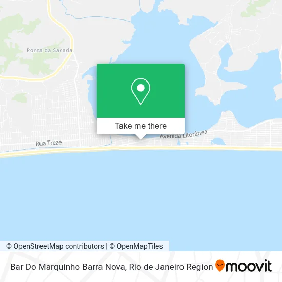 Bar Do Marquinho Barra Nova map