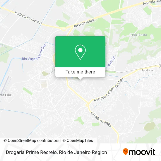 Drogaria Prime Recreio map