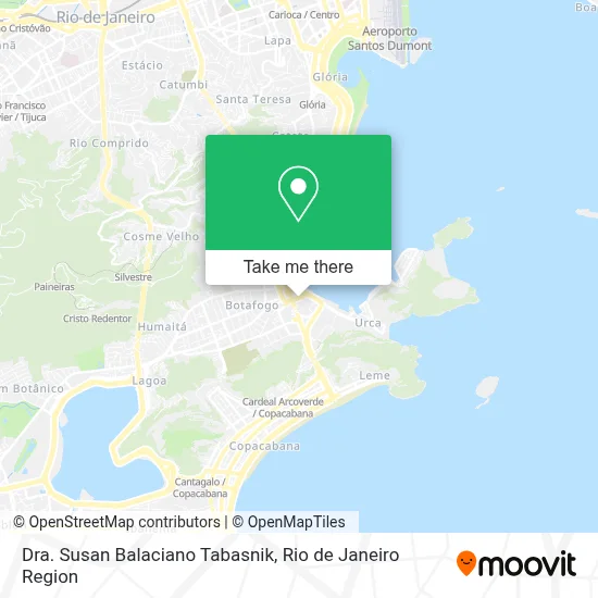 Dra. Susan Balaciano Tabasnik map