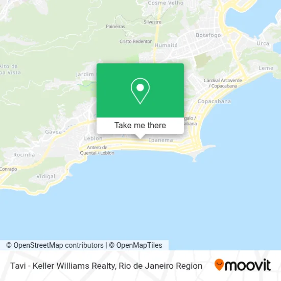Tavi - Keller Williams Realty map