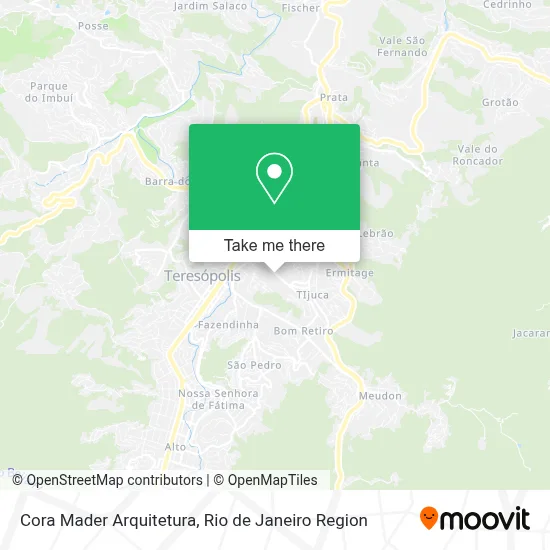Cora Mader Arquitetura map