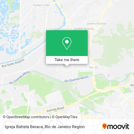 Igreja Batista Beraca map