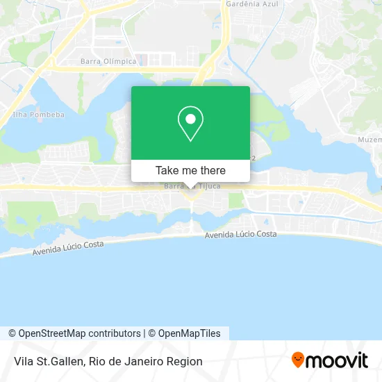 Vila St.Gallen map