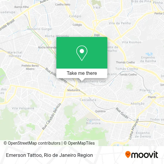 Emerson Tattoo map