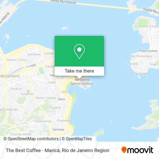 The Best Coffee - Maricá map