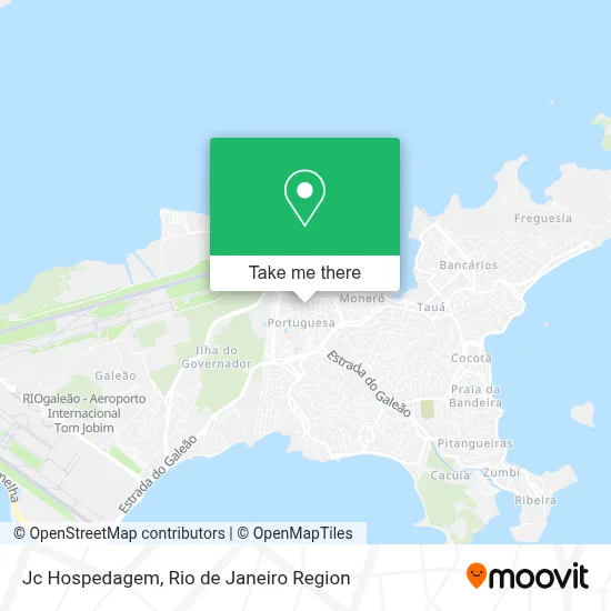 Jc Hospedagem map