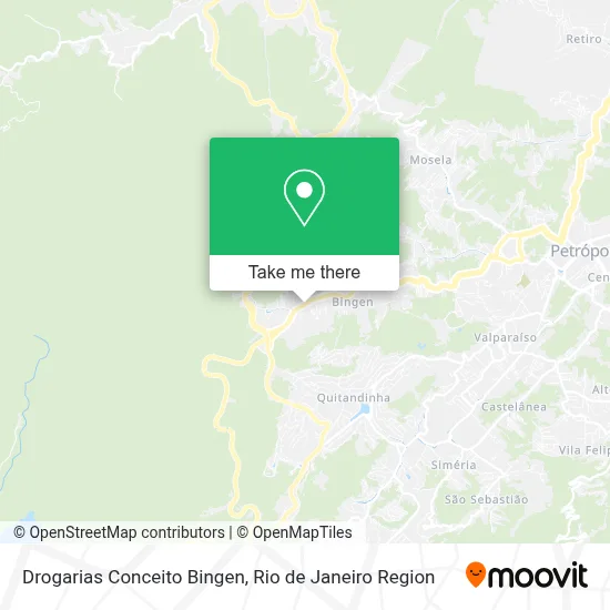 Drogarias Conceito Bingen map