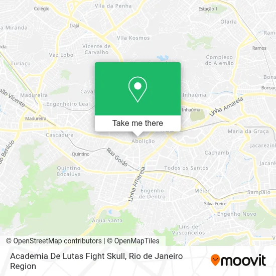 Academia De Lutas Fight Skull map