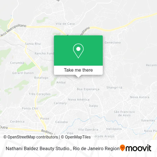 Nathani Baldez Beauty Studio. map
