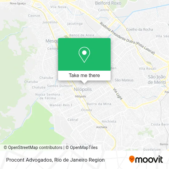 Procont Advogados map