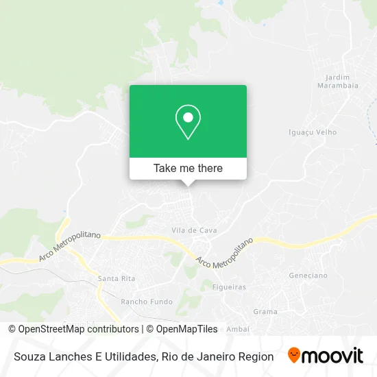 Souza Lanches E Utilidades map