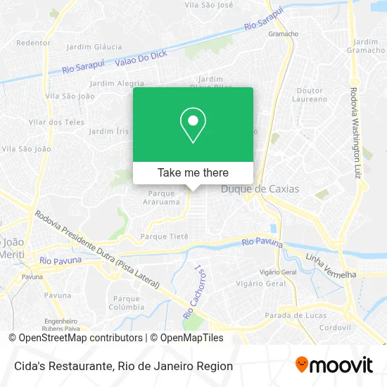 Cida's Restaurante map