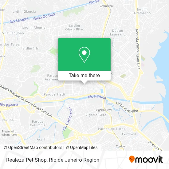 Realeza Pet Shop map