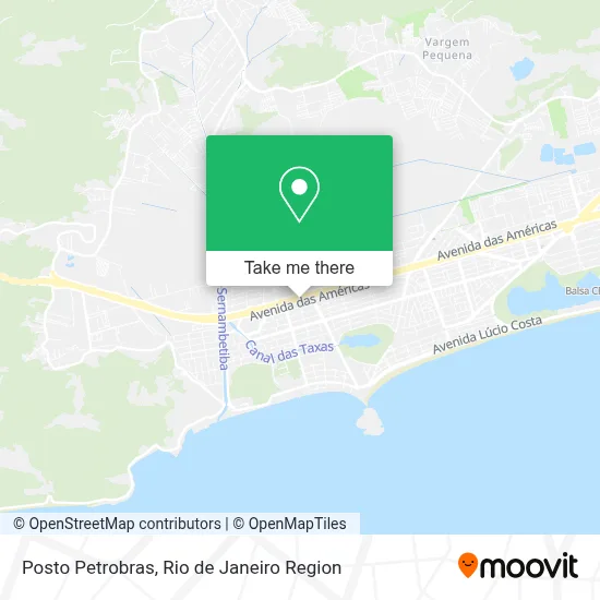Posto Petrobras map