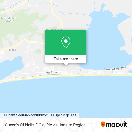 Queen's Of Nails E Cia map