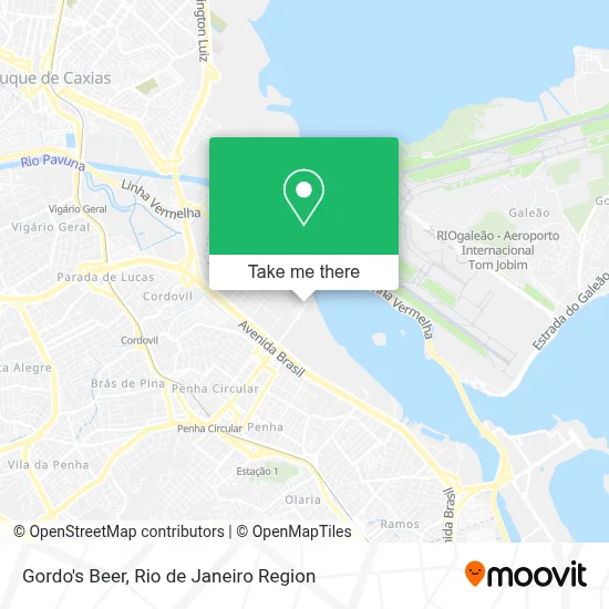 Gordo's Beer map