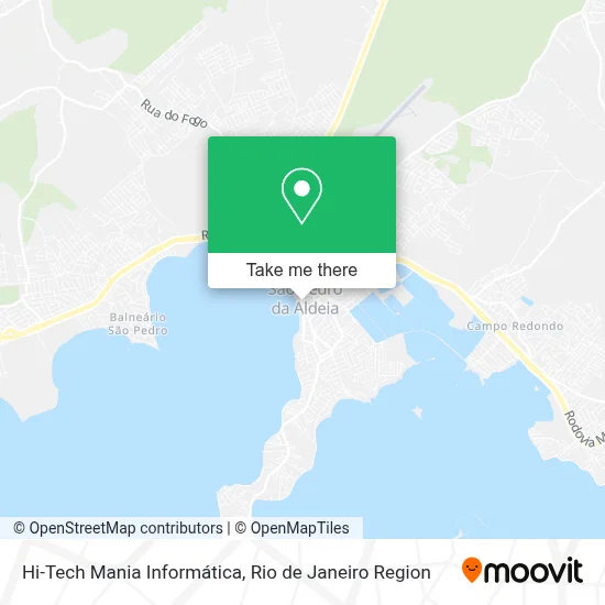 Hi-Tech Mania Informática map