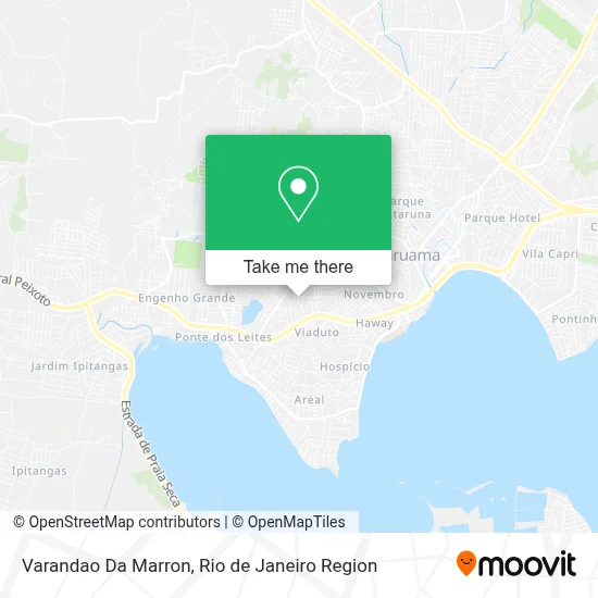 Varandao Da Marron map