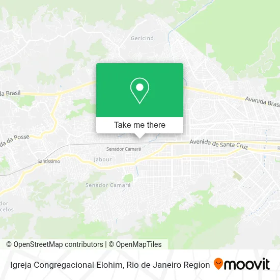 Igreja Congregacional Elohim map