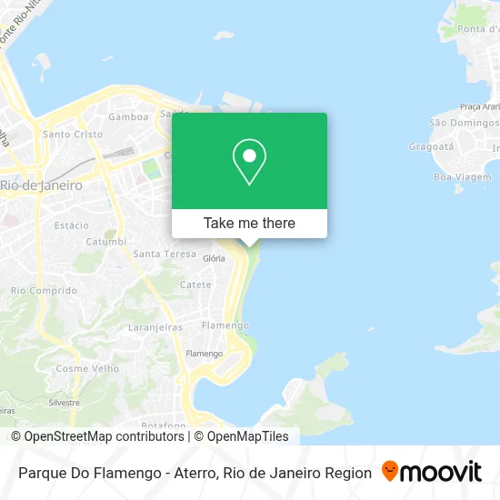 Parque Do Flamengo - Aterro map