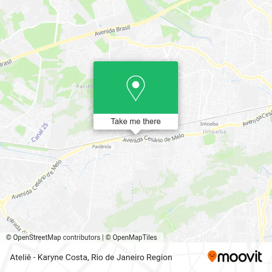 Ateliê - Karyne Costa map