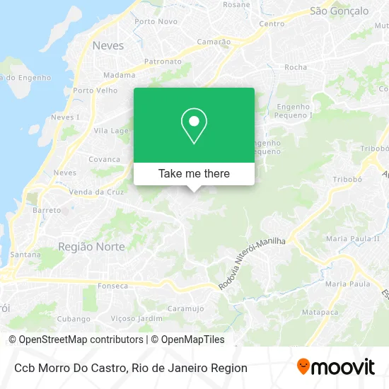 Ccb Morro Do Castro map