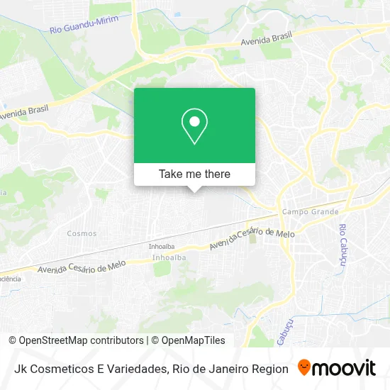 Jk Cosmeticos E Variedades map