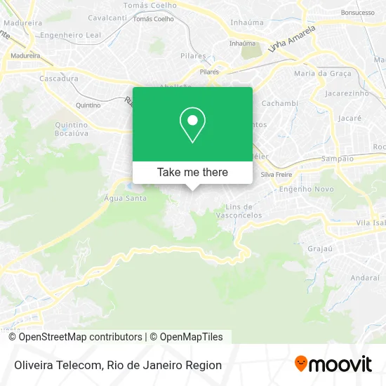 Oliveira Telecom map
