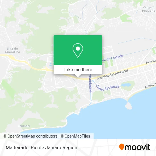 Madeirado map