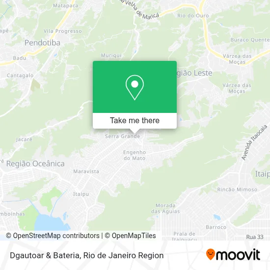 Dgautoar & Bateria map