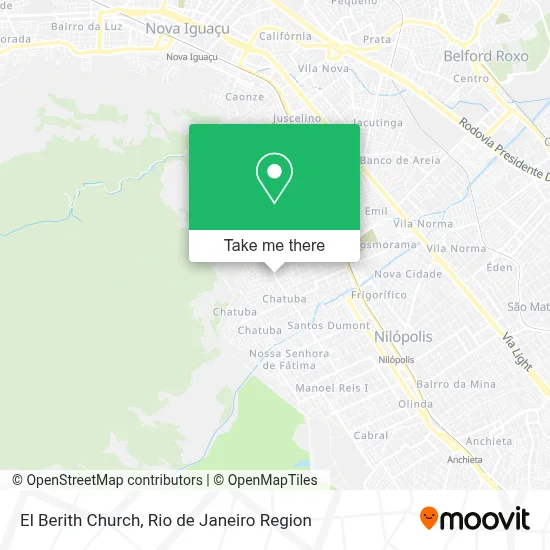 El Berith Church map
