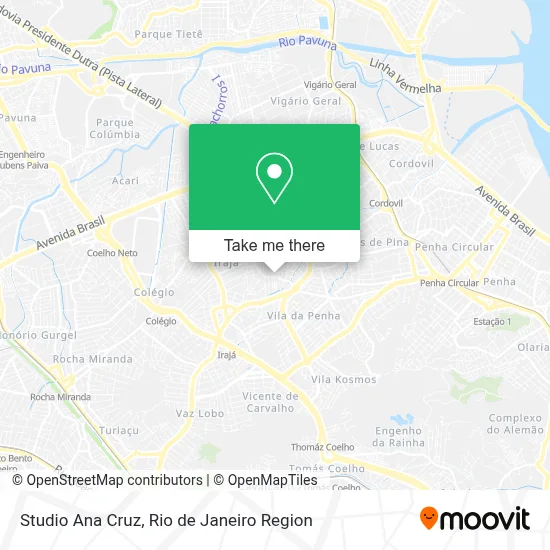 Studio Ana Cruz map
