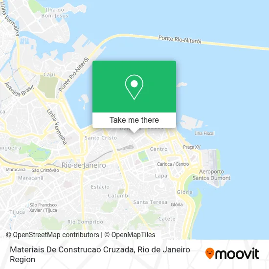Materiais De Construcao Cruzada map