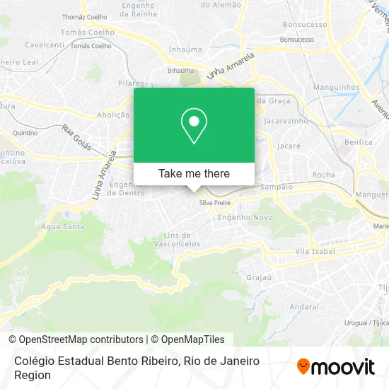 Colégio Estadual Bento Ribeiro map