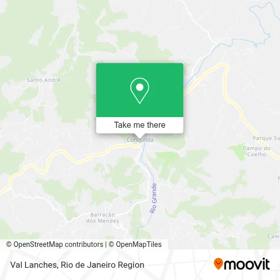 Val Lanches map