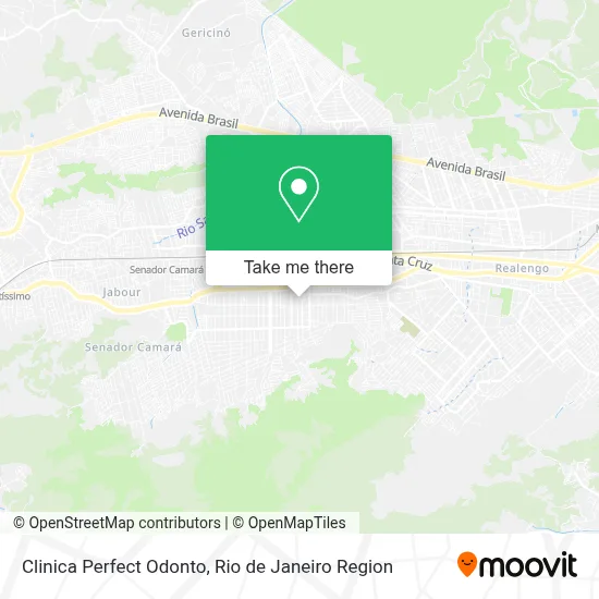 Clinica Perfect Odonto map
