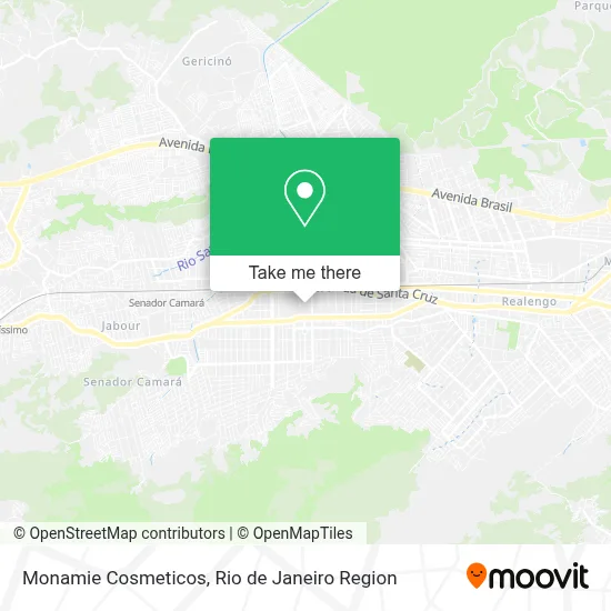 Monamie Cosmeticos map