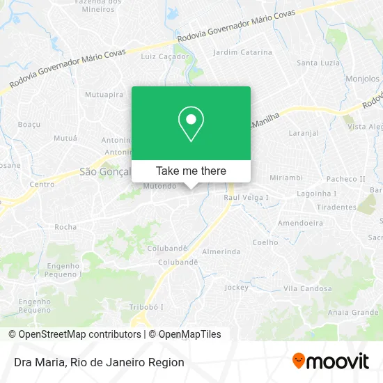 Dra Maria map