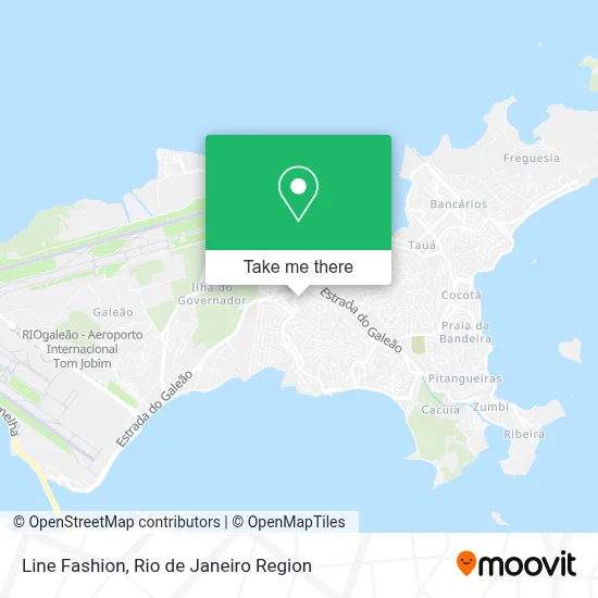 Line Fashion map