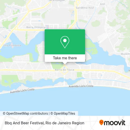 Bbq And Beer Festival map