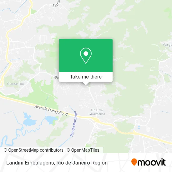 Landini Embalagens map