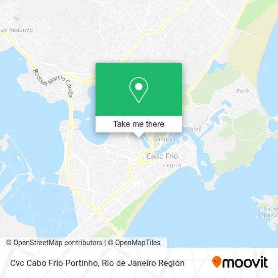 Cvc Cabo Frio Portinho map