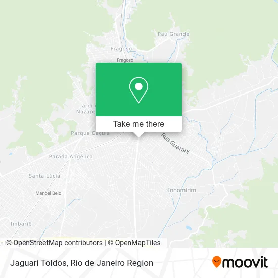 Jaguari Toldos map